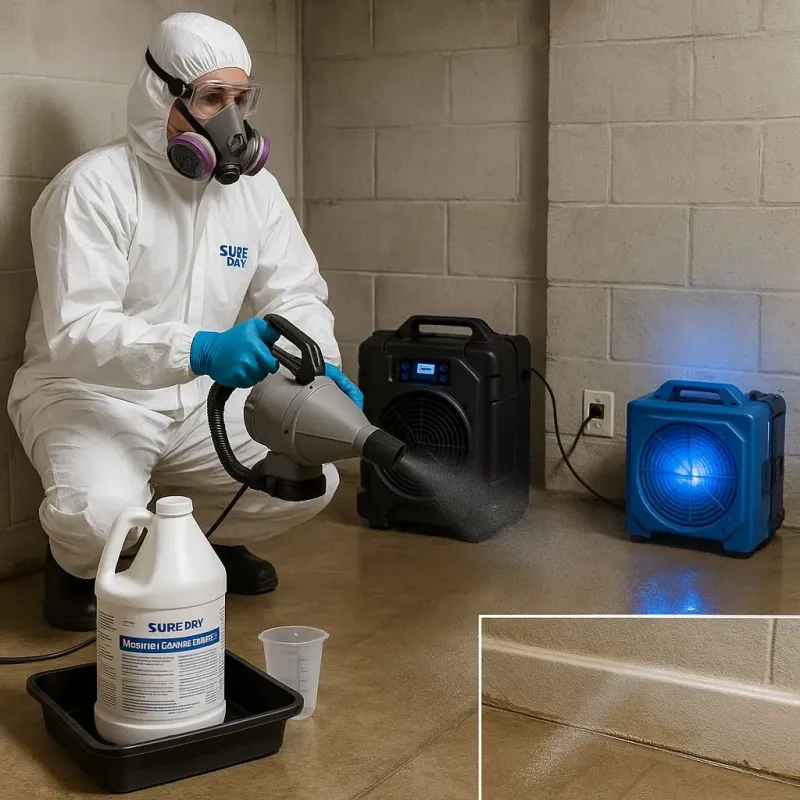 Sanitization and Odor Removal process in Kewaskum, WI