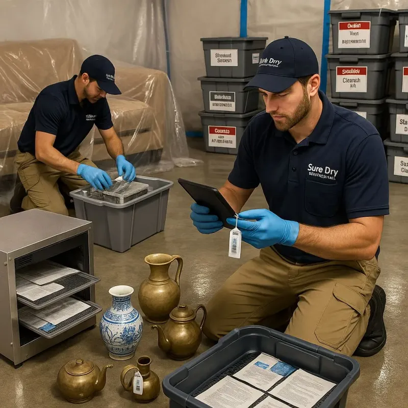 Content Protection and Restoration process in Kewaskum, WI