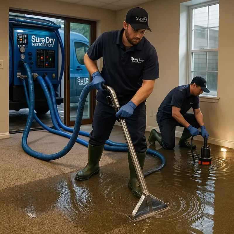 Water Extraction and Removal process in Kewaskum, WI